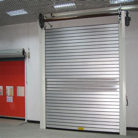 Customized Fire Rated Door Composite Steel Fireproof Rolling Shutter