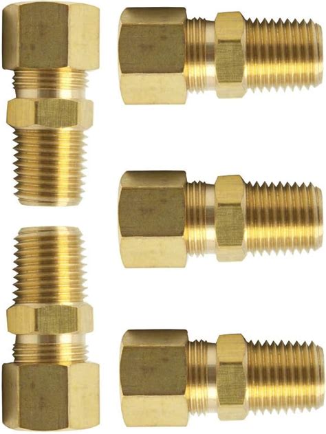 Amazon Cdqbwkjgfj Pcs Brass Tube Fitting Tube Od