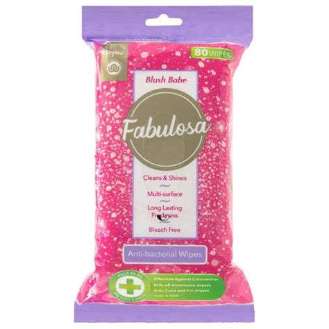 Fabulosa Anti Bacterial Wipes Pk Blush Babe Wholesale Retail Store