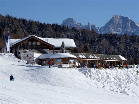 Skigebiet Alpe Lusia Moenabellamonte Skifahren Alpe Lusia Moena
