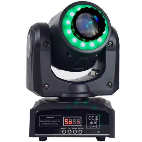 B Spotgcring Cabeza Movil Robotica Spot Led W Dmx Con Bolsa