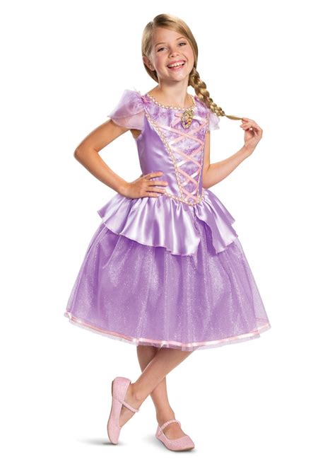 Disneys Rapunzel Girl Costume Princess Costumes