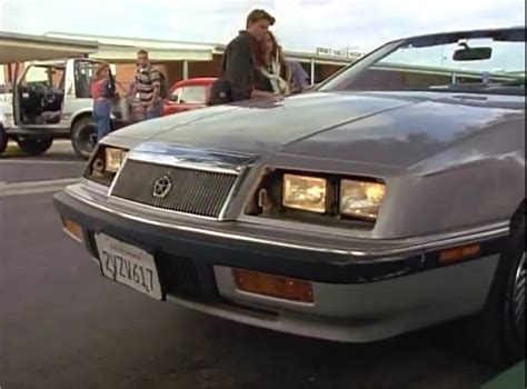 Imcdb Org Chrysler Lebaron Convertible In Sweet Valley High