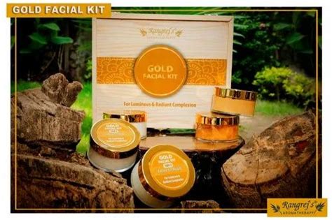 Rangrejs Aromatherapy Gold Facial Kit For Luminous And Radiant