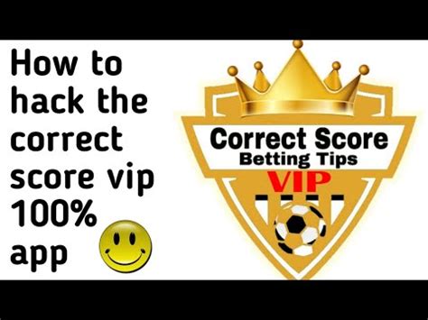 How To Hack Any New Betting Correct Score Vip Using Lucky Patcher