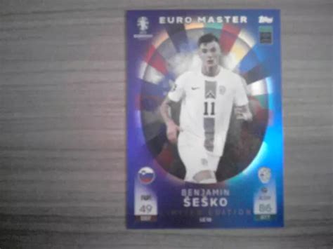 Topps Match Attax Uefa Euro Limited Edition Euro Master Benjamin