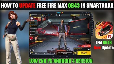 How To Update Free Fire Max OB43 In SmartGaga Free Fire Max New