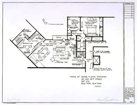 Artists Make Floor Plans Of Popular Tv And Movie Houses 14 Pics