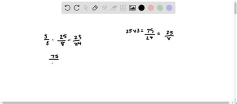 Solved Perform The Indicated Operations Write The Answers As Fractions