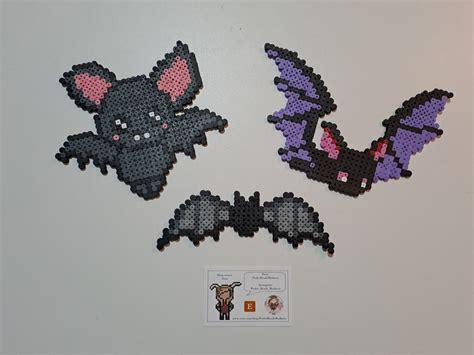 Bats Perler Beads Etsy