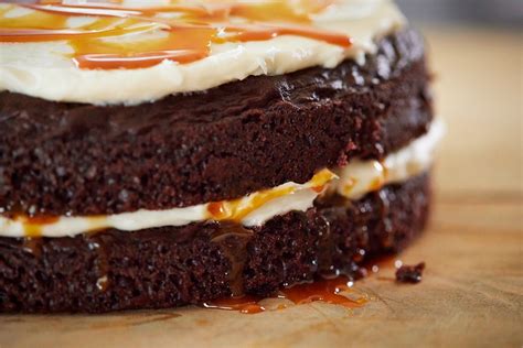 Krusteaz Professional Chocolate Salted Caramel Cake