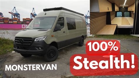 Ordnungsamt Machtlos Stealth Wohnmobil Kastenwagen Monstervan M