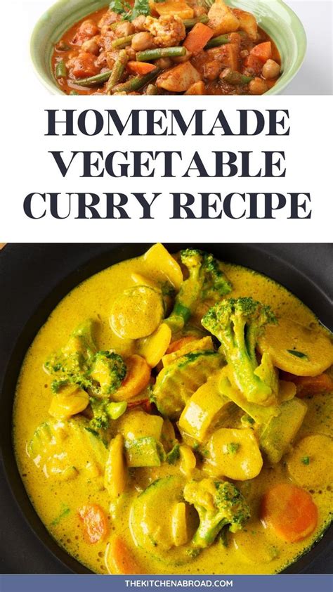 Easy Vegetable Curry Recipe Recipe Vegetable Curry Recipes