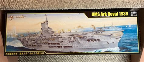 1350 Merit Hms Ark Royal 1939 Kit 65307 With Many Extras Ebay