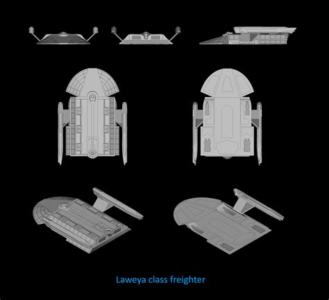 Free Stl File Fasa Federation Non Combatants Part 1 Star Trek Starship Parts Kit Expansion 23a