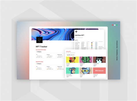 Best Notion Crypto Templates Track Crypto Nft Investments