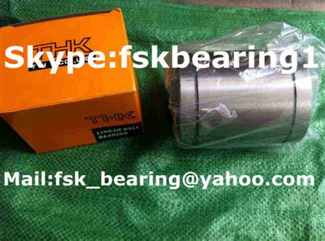 LM50 UU Thk Linear Bearings Linear Bush Bearing Stainless Steel Cage