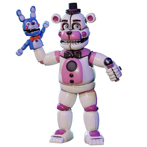 Funtime Freddy Full Body Render Five Nights At Freddys Ar Special