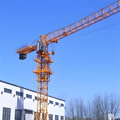 Construction Topless Building Flat Top Jib Luffing Self Erecting Mobile