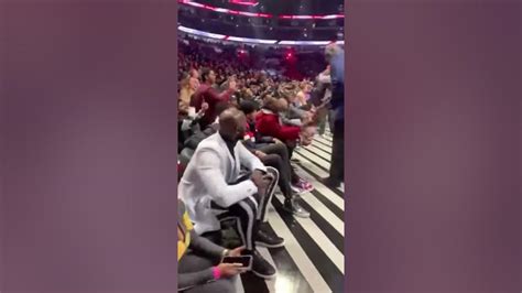 Shaq And Tacko Fall Greet Eachotherboth Giants Youtube