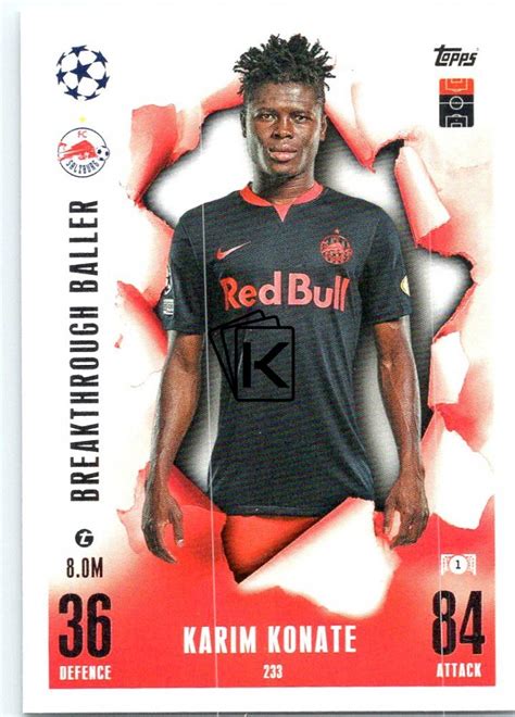 Topps Match Attax Extra Uefa Club Competition Breakthrough