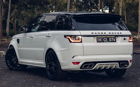 Range Rover Sport Svr Carbon Edition Au Fonds D Cran Et