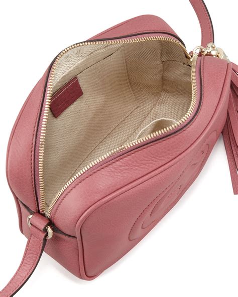 Gucci Soho Leather Disco Bag In Rose Pink Lyst