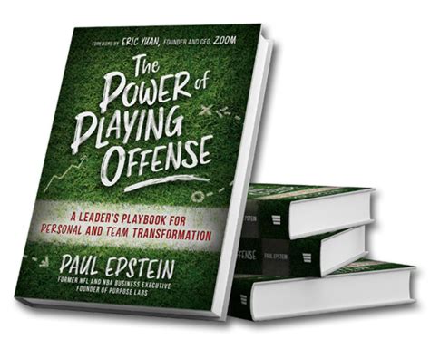 Paul Epstein Playing Offense Keynote Speaker Bestselling Author