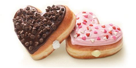 Heart-Shaped Valentine's Day Donuts at Dunkin' Donuts