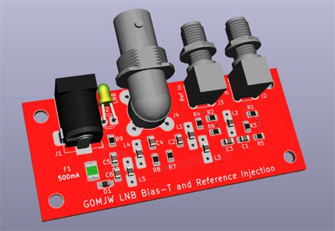 LNB Bias T And Reference Injection Blank PCB British Amateur