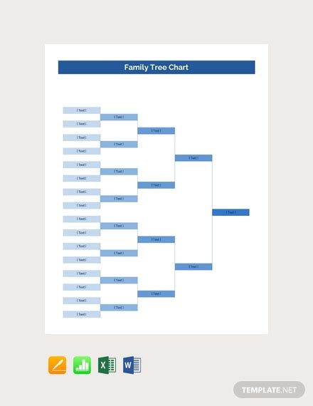 Family Tree Chart - 7+ Examples, How to Make, PDF