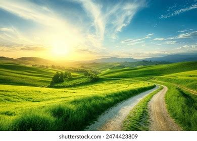 Green Landscape Vibrant Stock Photos and Pictures - 781,941 Images ...