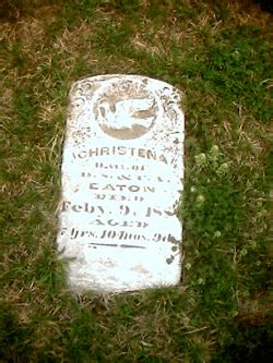 Christina Eaton 1873 1881 Mémorial Find a Grave