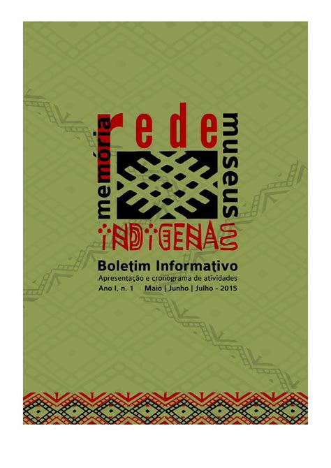 Pdf Boletim Da Rede De Mem Ria E Museus Ind Genas Do Brasil Dokumen