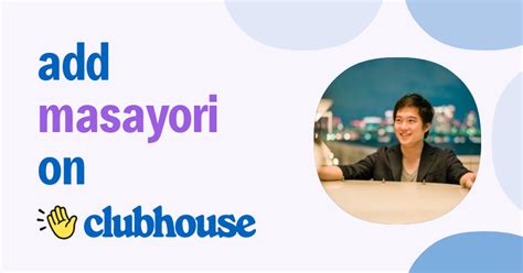 masayori hashimoto - Clubhouse