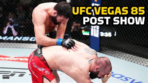 UFC Vegas 85 Post Fight Show LIVE Reaction To Nassourdine Imavov