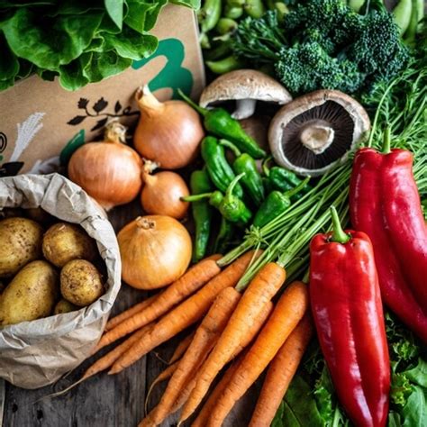 Organic Seasonal organic veg box – large / Riverford