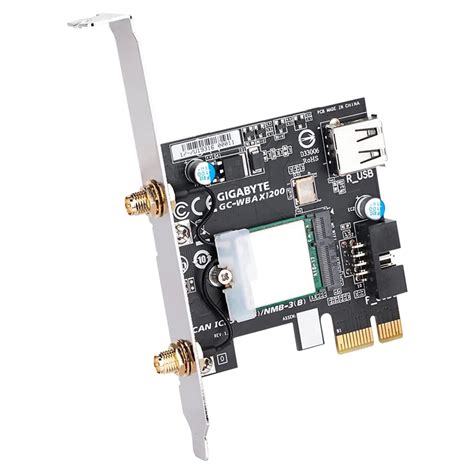 Buy Gigabyte Tri Band WiFi 6 AX PCIe Wireless And Bluetooth Adapter GC