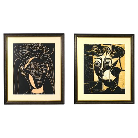 Selection Of Pablo Picasso Linocuts At 1stdibs Picasso Linocuts For Sale