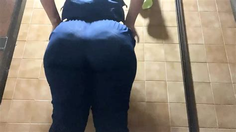 Beautiful Big Fat Nurse Ass Recorded By Amateur Camera Office Bathroom