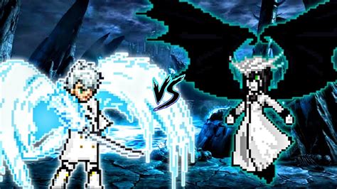 Adult Toshiro New Vs Ulquiorra Cifer All Form In Jump Force Mugen