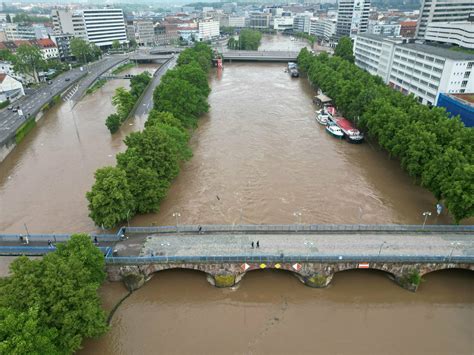 Hochwasser In Saarbr Cken Ber Bilder Zeigen Ausma