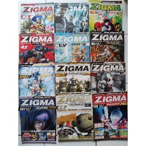 Jual Majalah Game Majalah Komik Majalah ZIGMA Amazing Game Magazine ...
