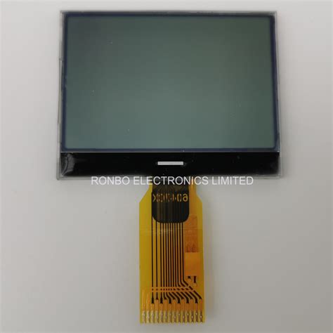 Cog Monochrome LCD Module 128 64 Graphic LCD Screen Stn Yellow Green