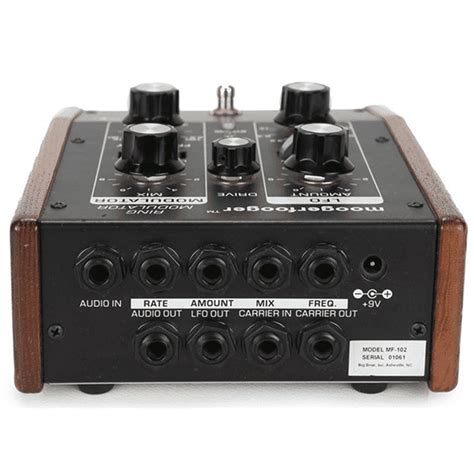 Moog Moogerfooger Mf 102 Ring Modulator Milk Audio Store