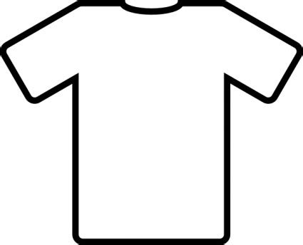 T Shirt Template Clipart Best