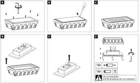 Paulmann 937 75 Solar LED Recessed Floor Luminaire Box Instruction Manual