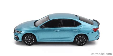 ABREX 143ABZ 037MC Scale 1 43 SKODA OCTAVIA IV RS 2020 MATT LIGHT BLUE