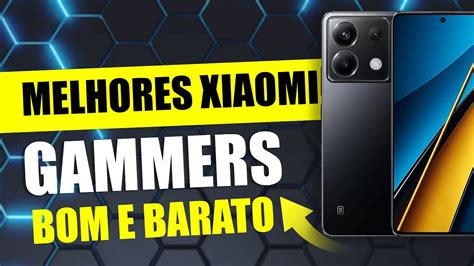 Os 3 MELHORES Celulares GAMER DA XIAOMI MELHOR CUSTO BENEFICIO Em