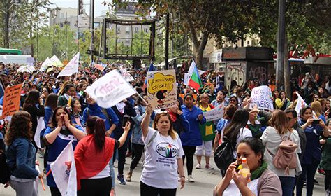 Sindical Cl Parvularias Marcharon En Rechazo Al Proyecto De Sala Cuna